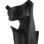 Generic Women's Alloy Hook Dangler Hanging Silver Plated Earrings-Silver - Image 2