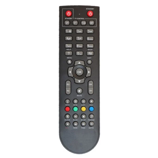 Generic Set Top Box Remote, Compatible With In Cable Set Top Box Remote Control_Old Remote Functions Must Be Exactly Same (Color:Multi)