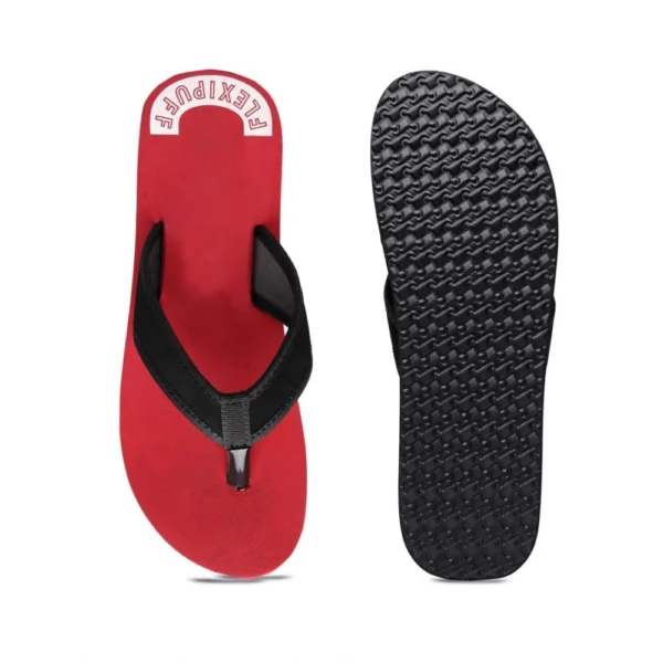 Generic Unisex Rubber Lightweight and Soft Women Slippers for a Cozy Step (Red) - Image 5