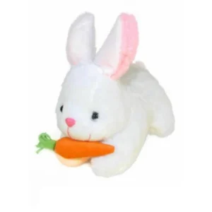 Generic Rabbit with Carrot Lovable Toy (White)