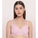 Enamor A042 Women's Cotton Everyday Non Padded And Wirefree Bra (OrchdMelange)