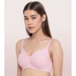Enamor A042 Women's Cotton Everyday Non Padded And Wirefree Bra (OrchdMelange) - Image 4