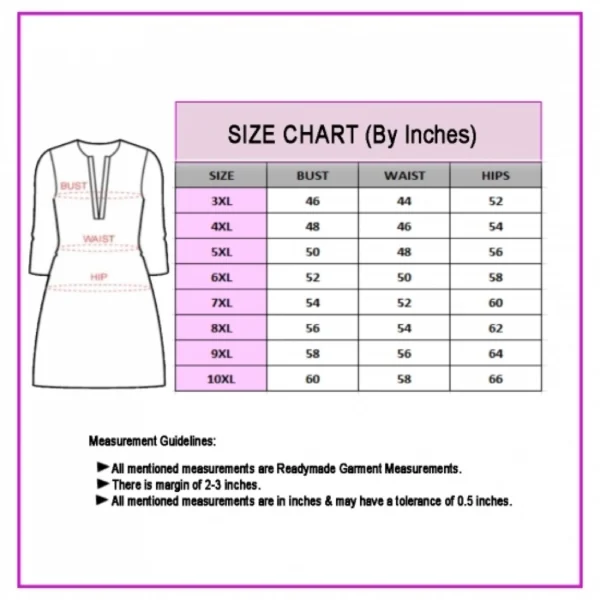 Generic Women's Office wear Golden Foil Capsule A-Line Kurti (Pink) - Image 6