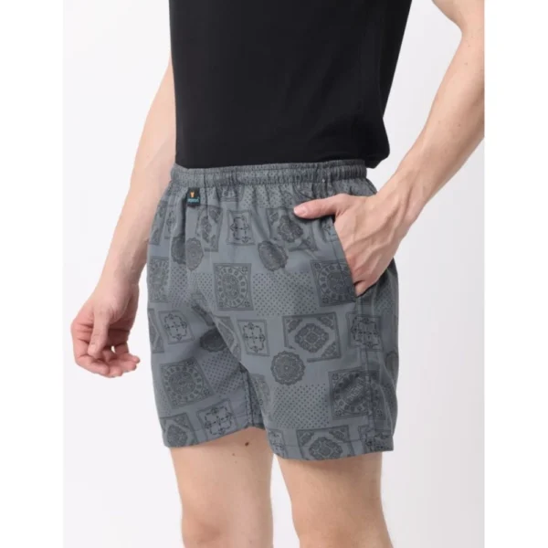 Generic Pack_of_2 Men's Polycotton Printed Boxer Shorts (Multicolor) - Image 5