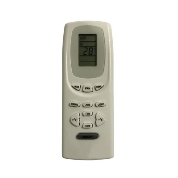 Generic AC Remote No.19 No Backlight Onida AC Remote Control (White)