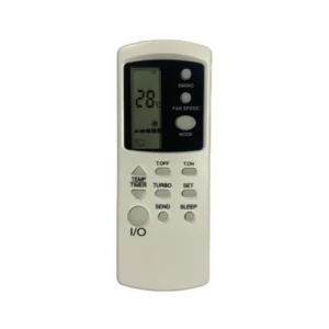 Generic AC Remote No.31 No Backlight Haier AC Remote Control (White)