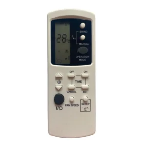 Generic AC Remote No.39 No Backlight Godrej AC Remote Control (White)