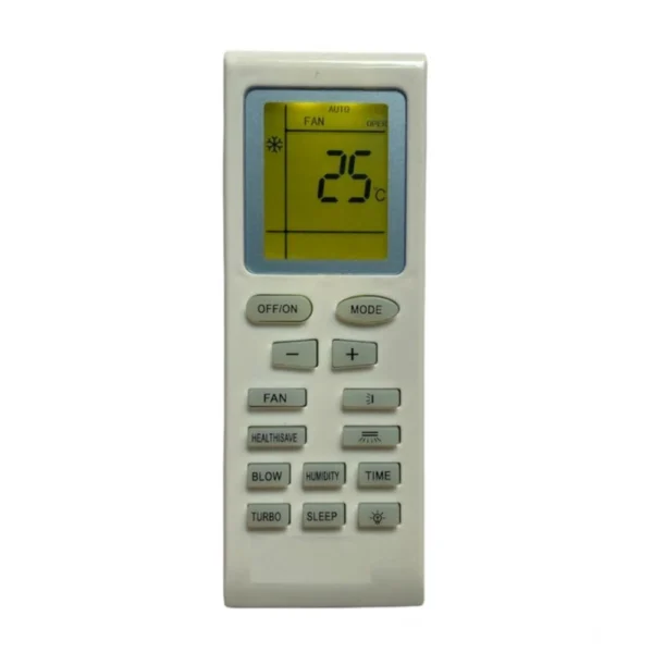 Generic AC Remote No.18 with Backlight Electrolux AC Remote Control (White)