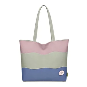 Generic Women's Canvas Zipper ToteBag (Multicolor)
