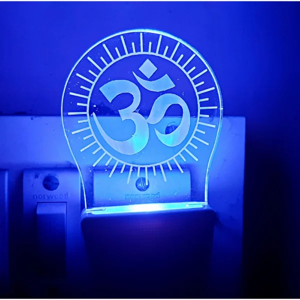 Generic Om Mantra AC Adapter Night Lamp - Image 2