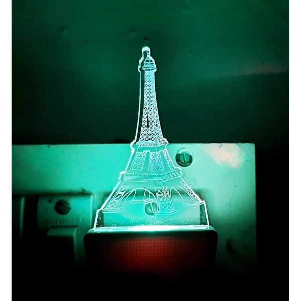 Generic Eiffel tower AC Adapter Night Lamp - Image 2