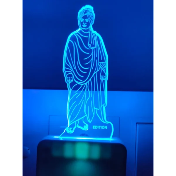 Generic Vivekanandha Statue AC Adapter Night Lamp - Image 3