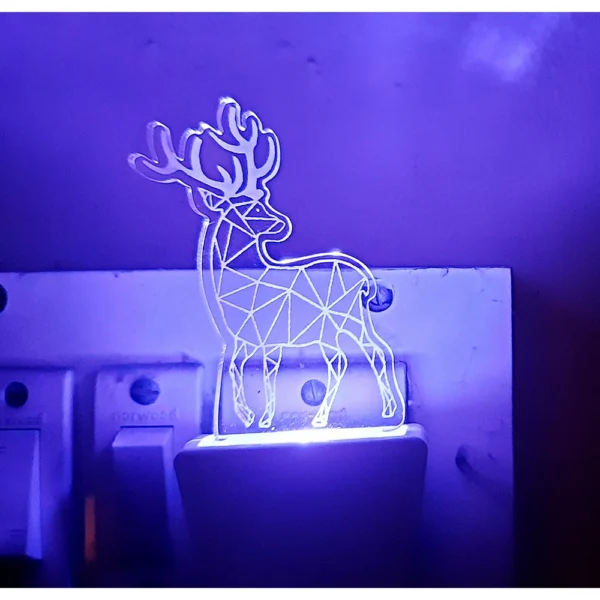 Generic Deer AC Adapter Night Lamp - Image 2