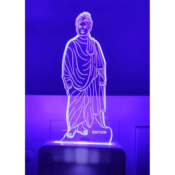 Generic Vivekanandha Statue AC Adapter Night Lamp - Image 2