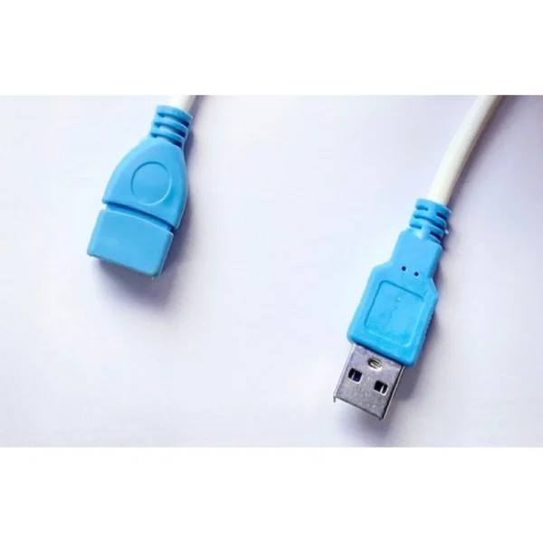 Generic USB Male to Female Extension Cable 3 Yards Supports LCD, LED, TV USB Ports Connects Printer, PC, External Hard Drive (White) - Image 3
