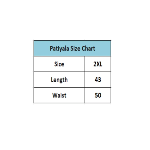 Generic Women's Cotton Solid Patiyala (Color:Black) - Image 3