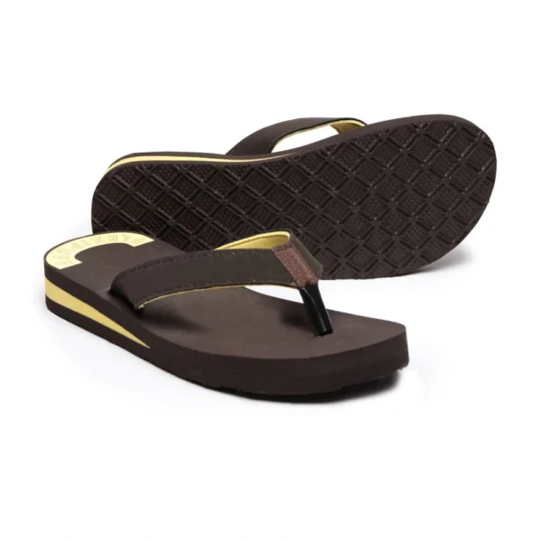 Generic Unisex Rubber Comfortable Orthopedic Doctor Slipper and Flip Flops (Brown) - Image 5