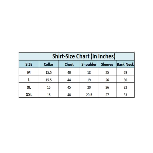 Generic Men's Cotton Blended Printed Full Sleeve Shirt (Multicolor) - Image 5