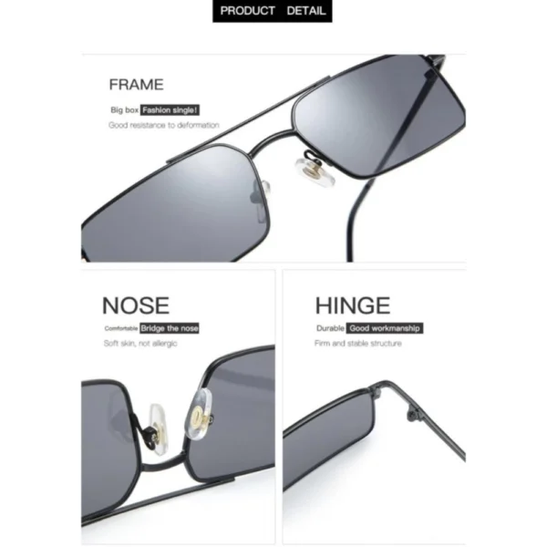 Generic Classic Unisex UV400 Protection Sunglasses (MultiColor) - Image 3