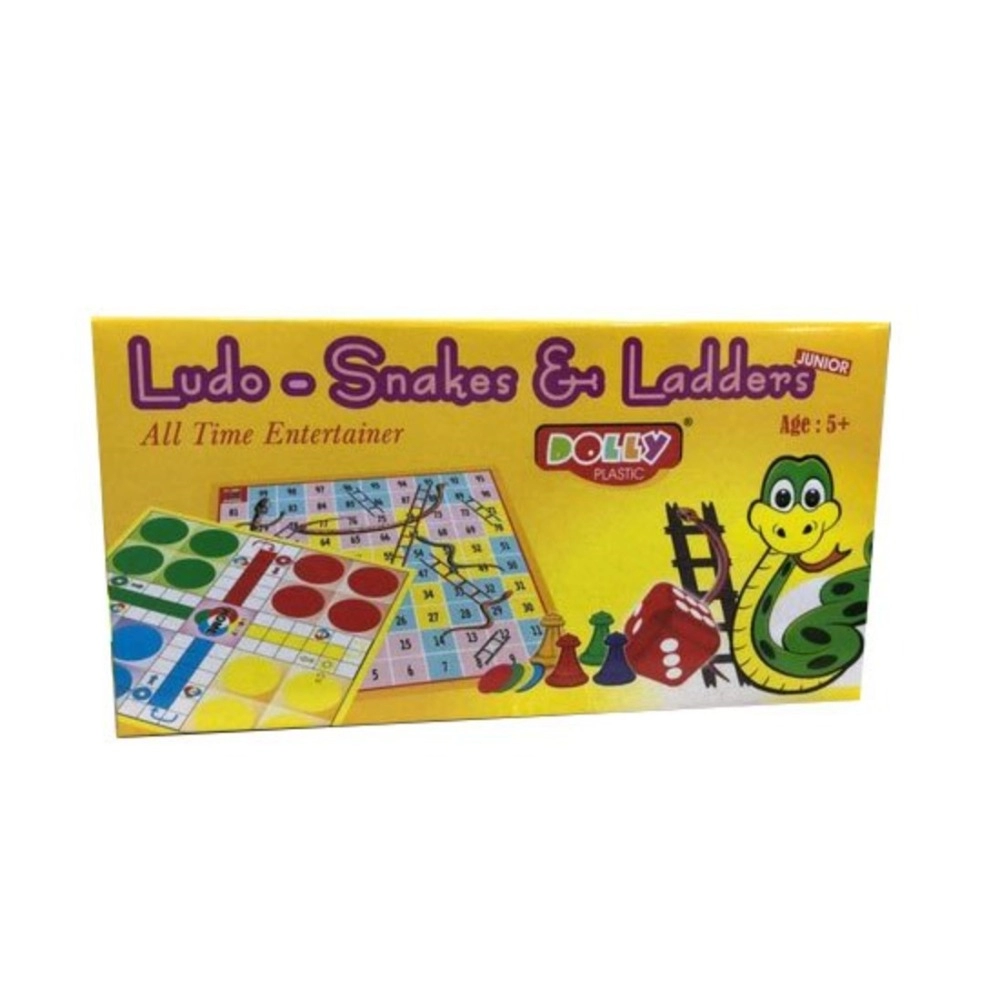 Ludo Snakes – Ladders |  Plastic Toys |  Board Games | 2+ Years