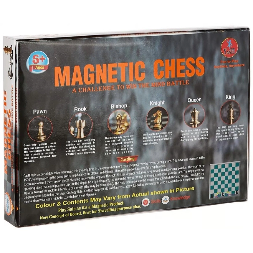 Magnetic Chess | Magnet, Plastic Toys | Board Games | 8+ Years - Image 3