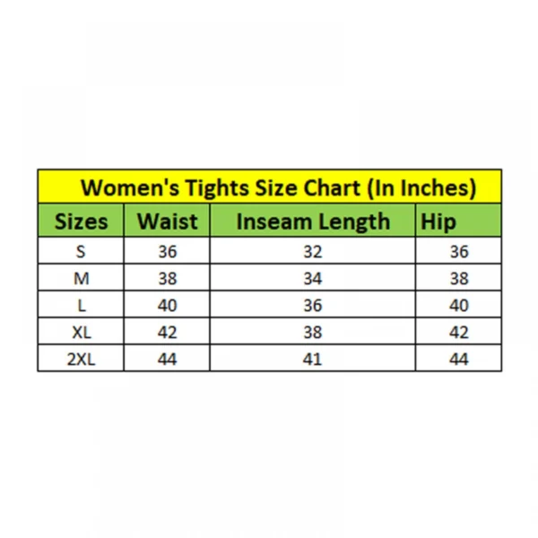Generic Women's Polyester Solid Ankle length High Waisted Tights (Black) - Image 2