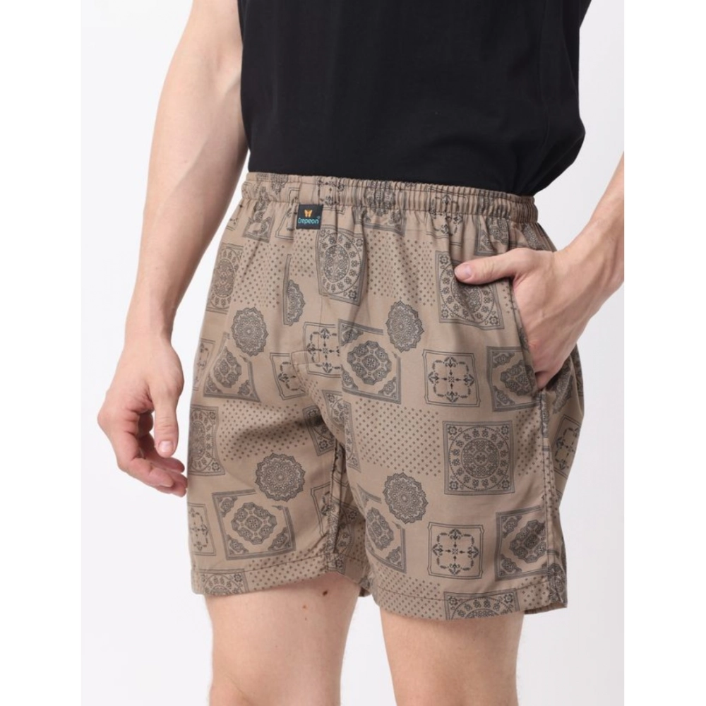 Generic Pack_of_2 Men's Polycotton Printed Boxer Shorts (Multicolor) - Image 5