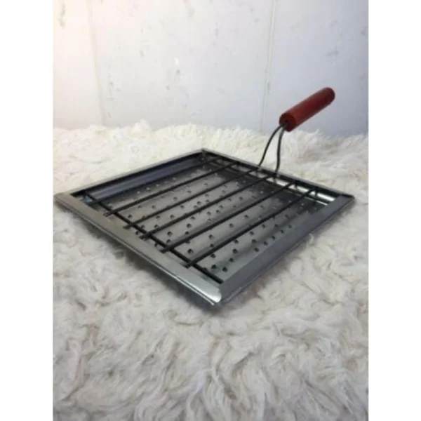 Generic Steel Desk Tabletop Outdoor Stainless Steel Mini Smoker (Silver) - Image 3