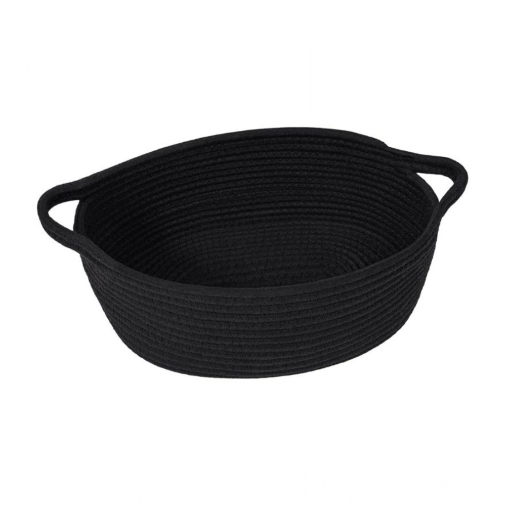 Generic Cotton Baby Gift Basket Pack of 1 Storage Basket For Clothes (Black)