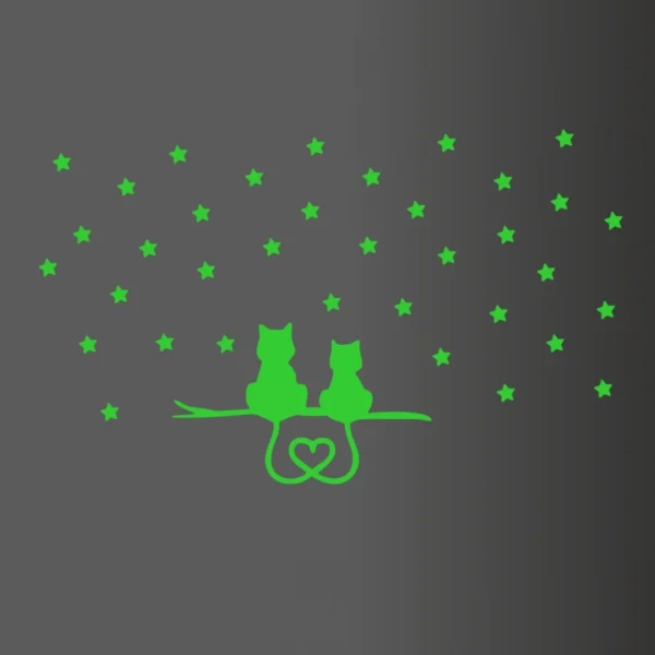 Generic Green Kids Room Decor Radium Wall Sticker - Image 3