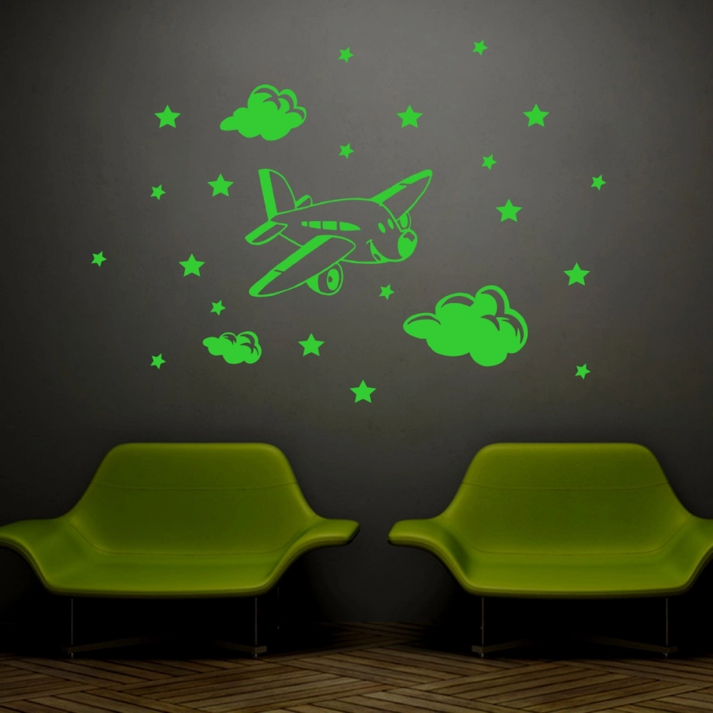 Generic Green Kids Room Decor Radium Wall Sticker - Image 4