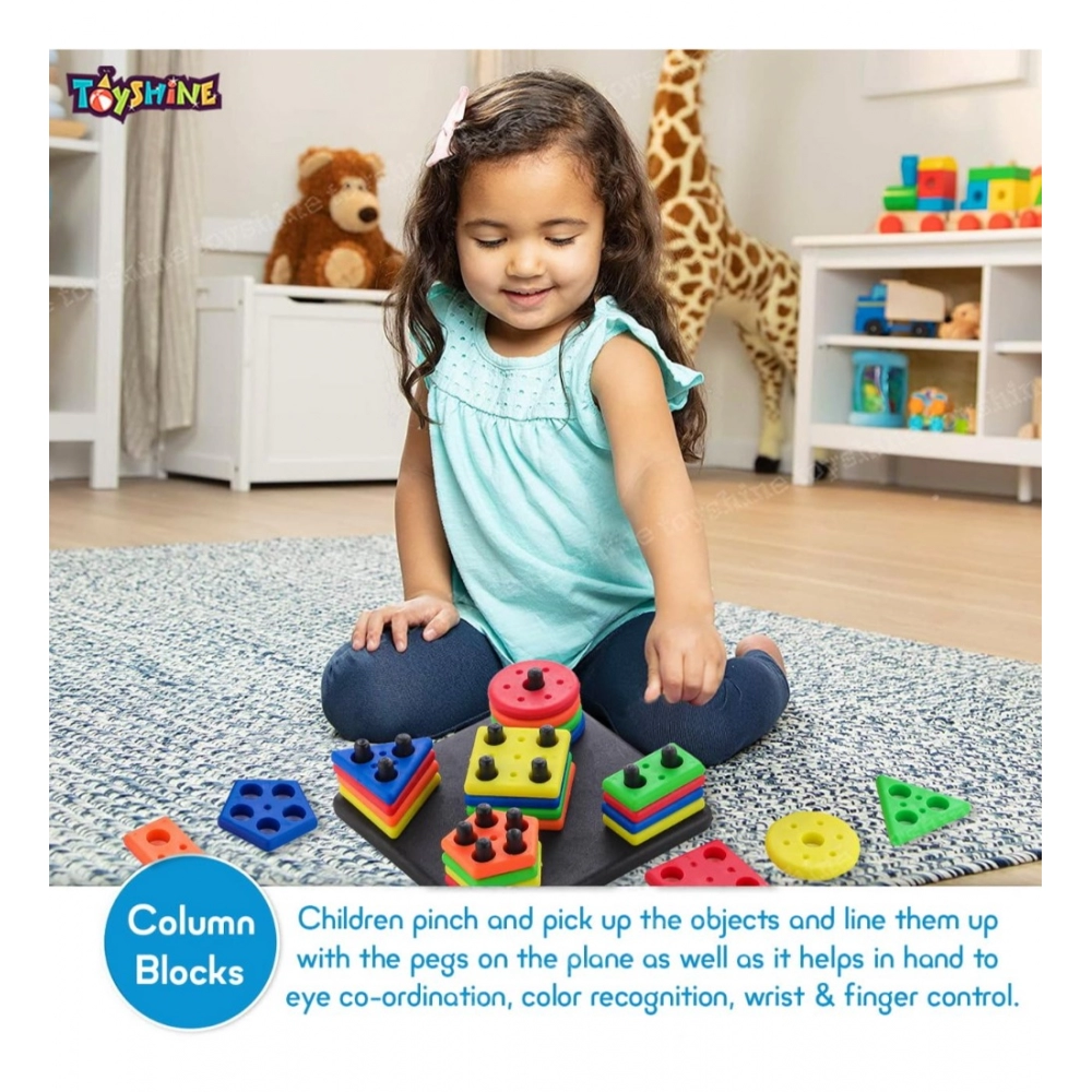 Generic Fun And Learning Geometrics Square-Educational Learning Toy (Assorted) - Image 3