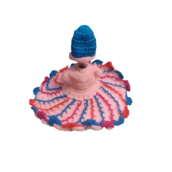 Generic Laddu Gopal Tharad Dress Size: 0 To 6 (Baby Pink) - Image 2
