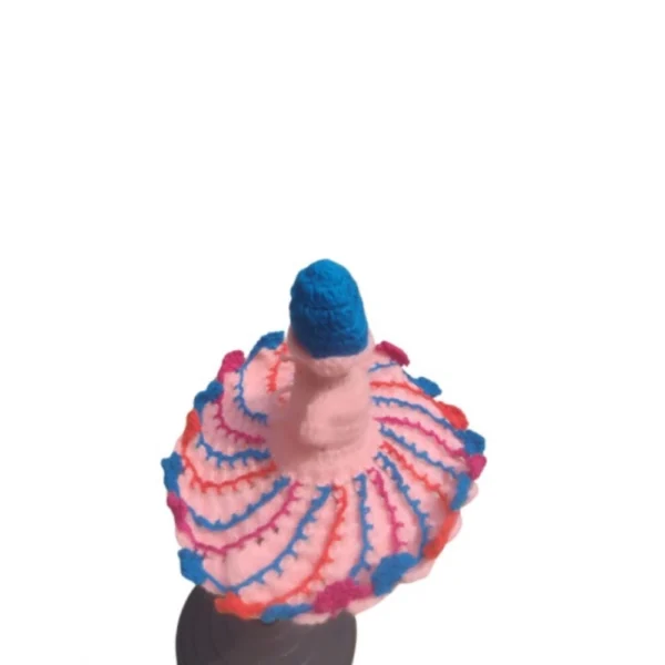 Generic Laddu Gopal Tharad Dress Size: 0 To 6 (Baby Pink) - Image 3