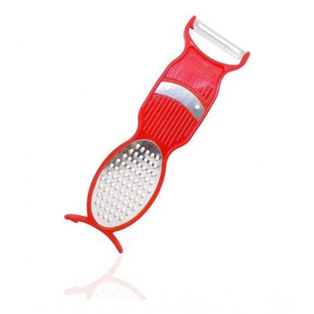 Generic Pack of 4_4-in-1 Multi-Purpose Vegetable Peeler – (Color: Assorted )