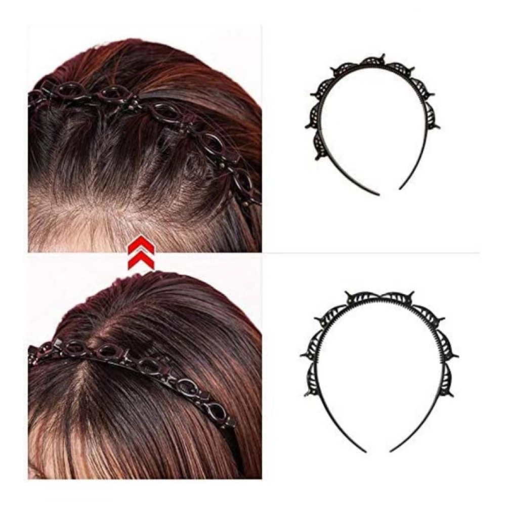 Generic Pack Of 3_Hair Clips for Girls And Ladies – Stylish Accessories (Color: Black) - Image 3
