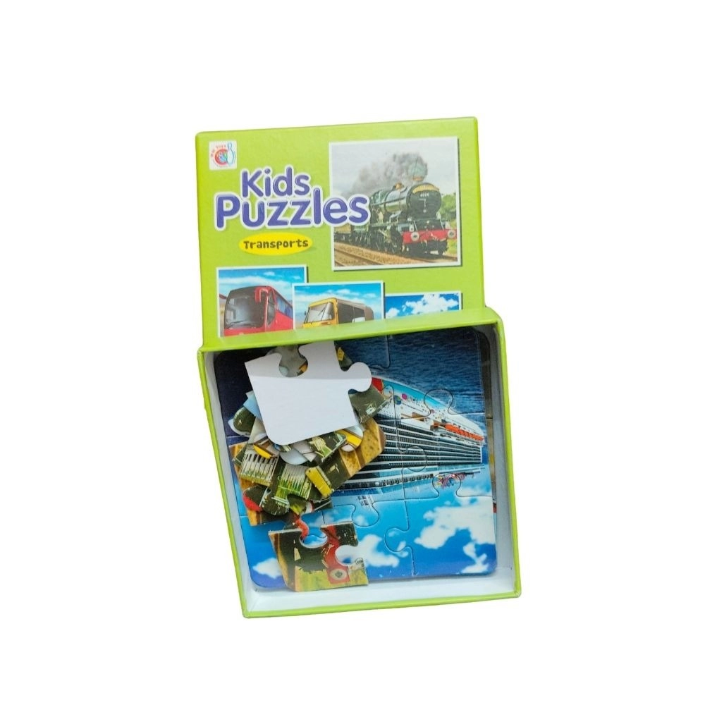4_Pcs Set Transport Puzzle | Cardboard | Educational Toys| 3+ Years - Image 3