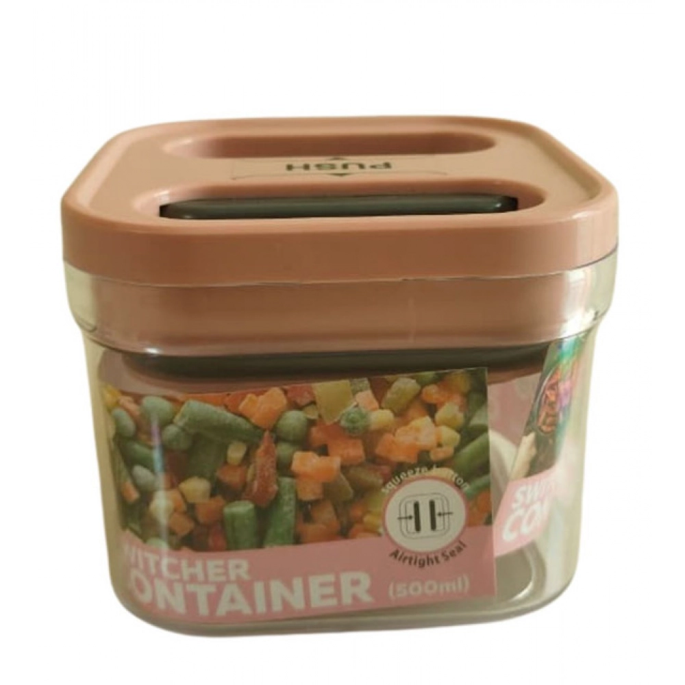 Generic Pack of 1 Switchers Airtight Storage Container Set 500 ML (Pink) - Image 5